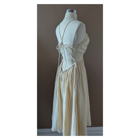 LPA Adalia Dress in Cream - Picture 5 of 13